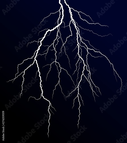 A Lightning stroke.