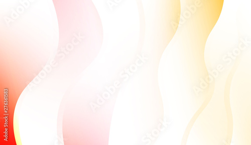 Fototapeta Naklejka Na Ścianę i Meble -  Template Creative Background With Curves Lines. For Cover Page, Landing Page, Banner. Colorful Vector Illustration