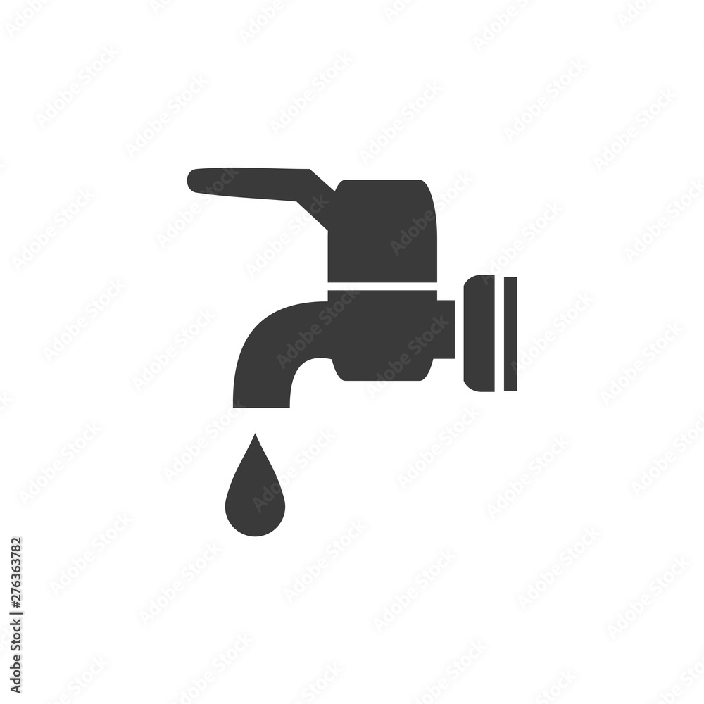 Water tap icon symbol template black color editable. simple logo vector illustration for graphic and web design. Water tap icon symbol template black color editable. simple logo vector illustration for graphic and web design.