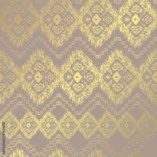 golden floral pattern