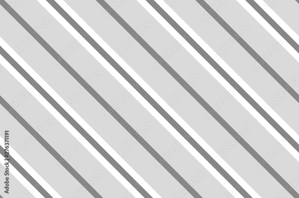 Fototapeta premium Seamless pattern. Grey Stripes on white background.