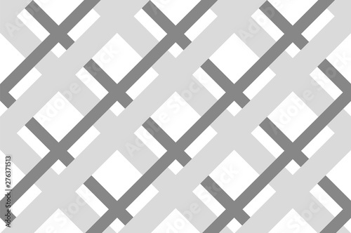 Seamless pattern. Grey Stripes on white background.