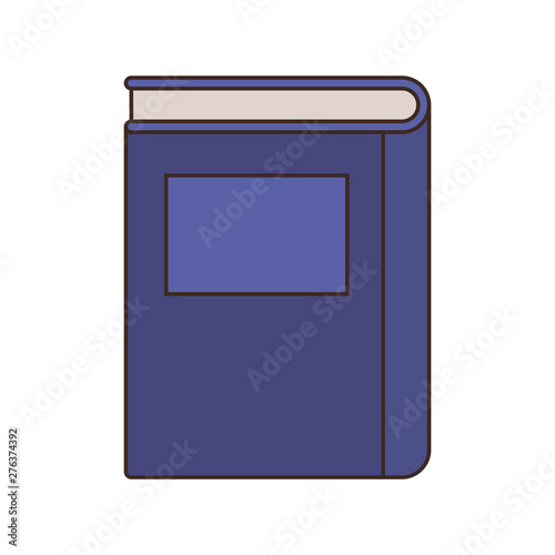 book of school with white background