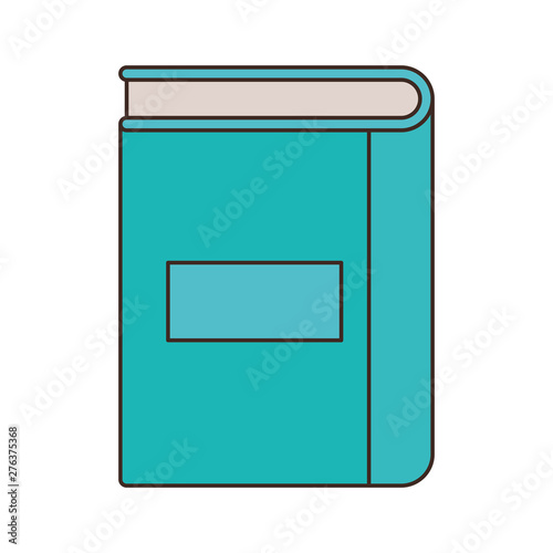 book of school with white background