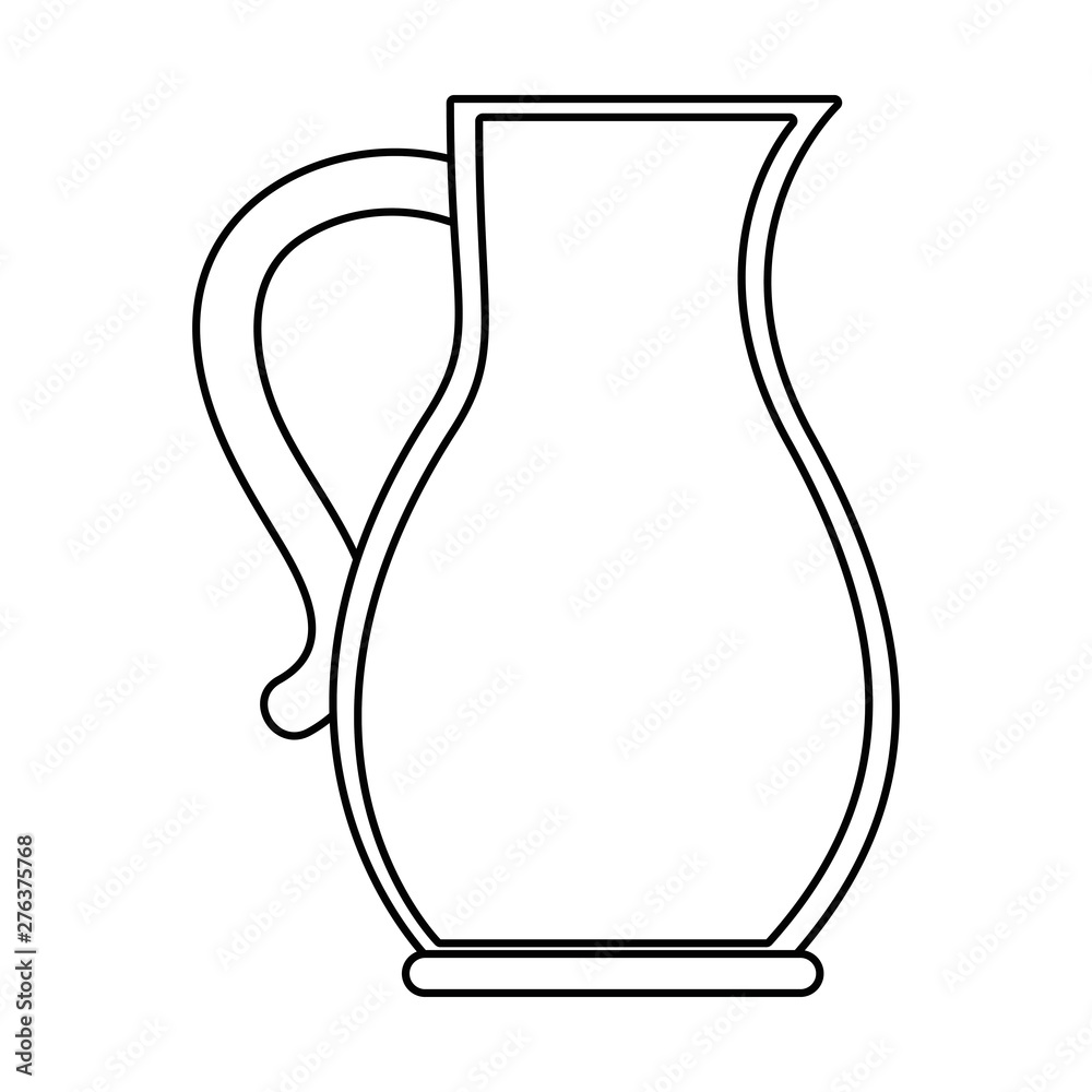 Isolated pitcher design vector illustrator Isolated pitcher design vector illustrator