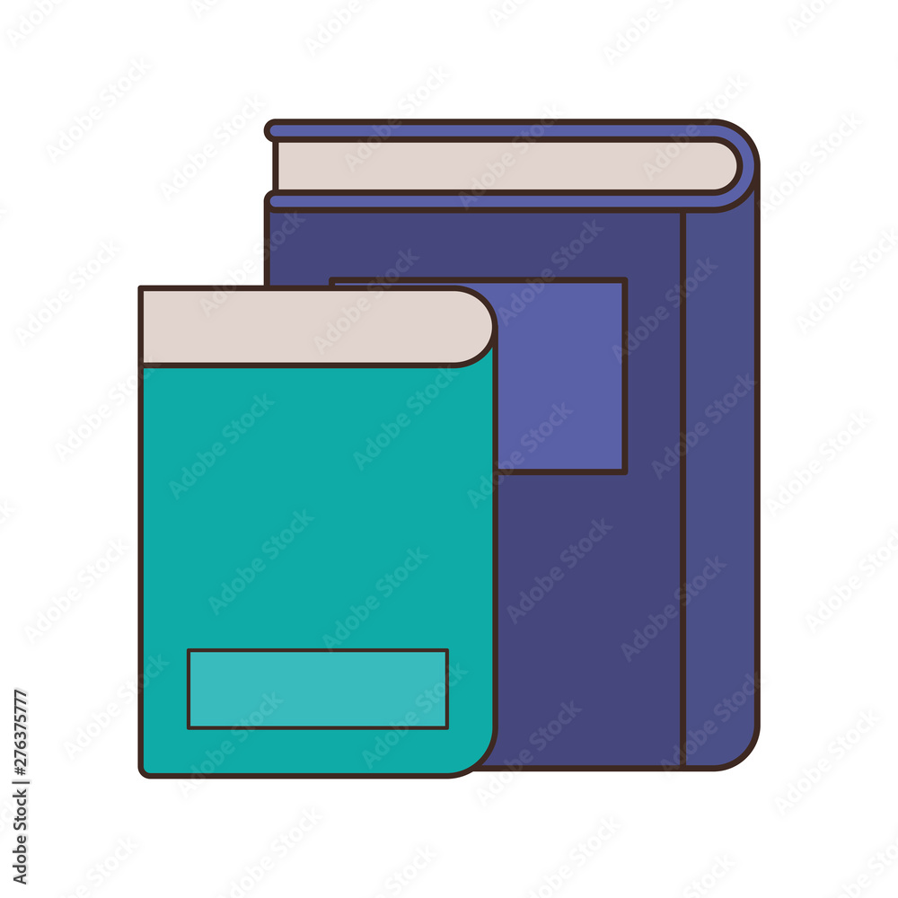 stack of books on white background stack of books on white background