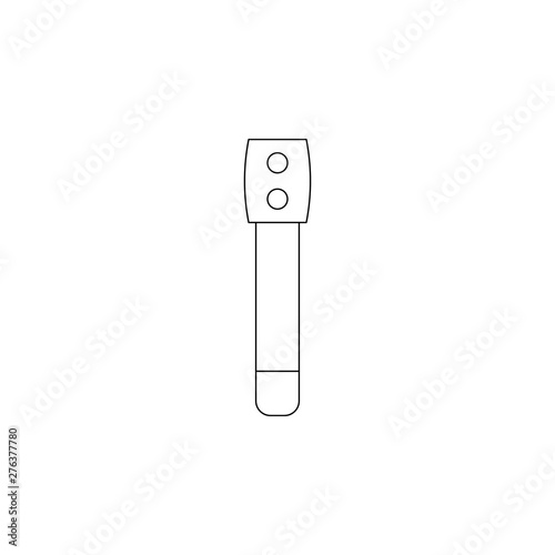 ophthalmoscope illustration icon. optometry icons universal set for web and mobile