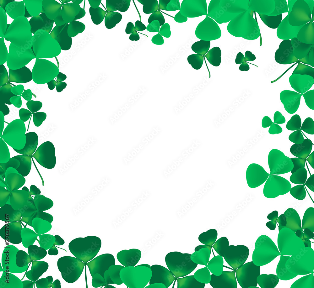 For Irish national holiday St. Patrick's day poster design.