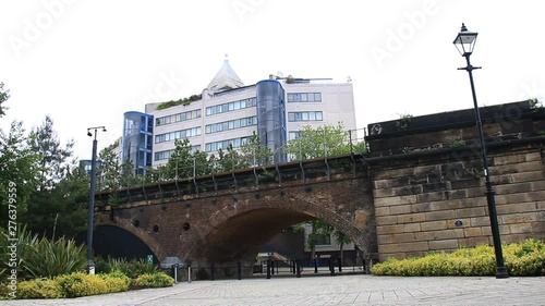 Battersea Railway Bridge  – Sands End, London, UK photo