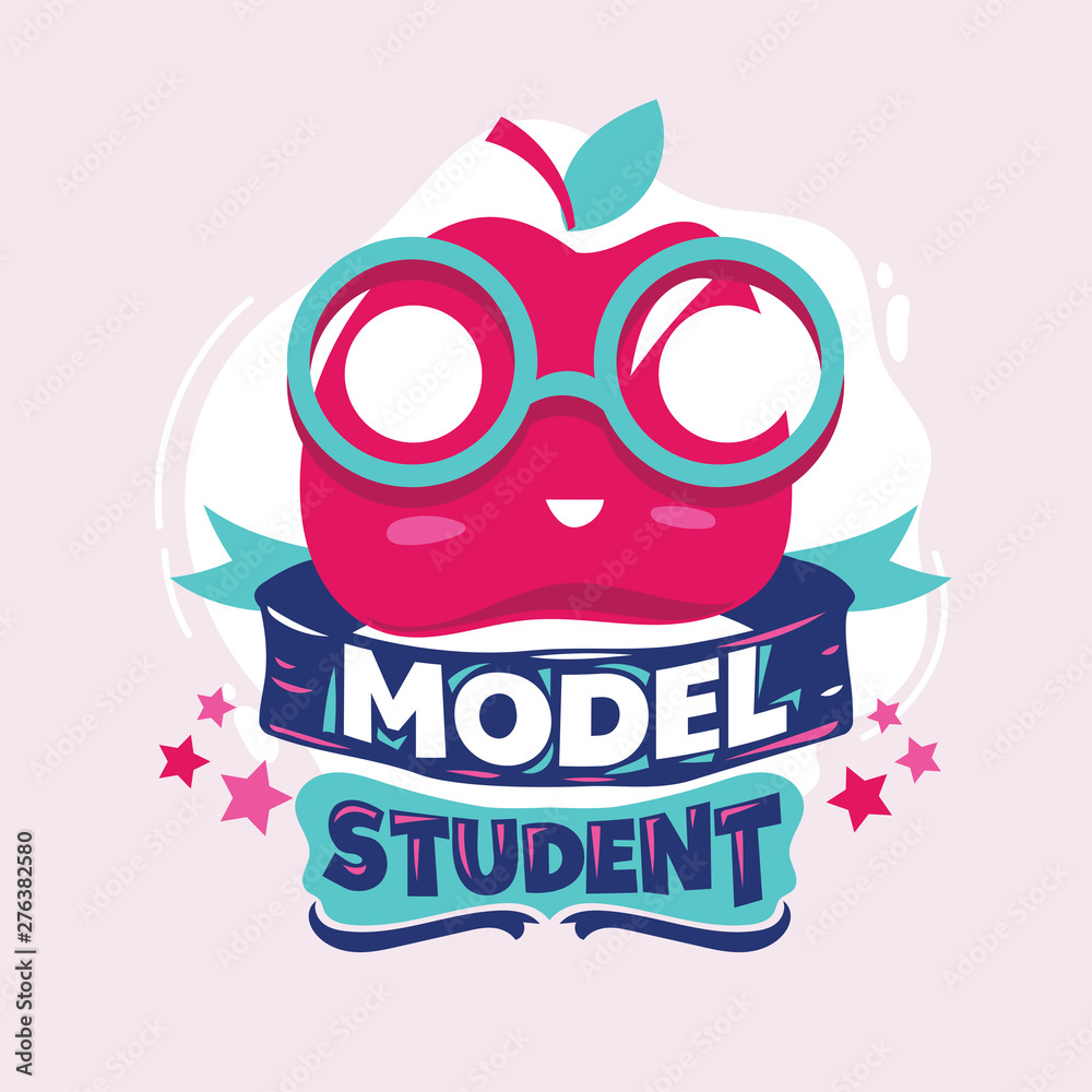 Model Student. Back to School Quote