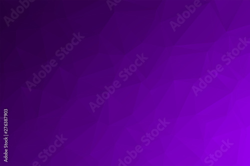 Blue Low poly crystal background. Polygon design pattern. Light Purple Low poly vector illustration, low polygon background.