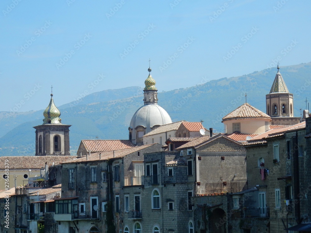 Sant'Agata de Goti - Cupole del centro storico