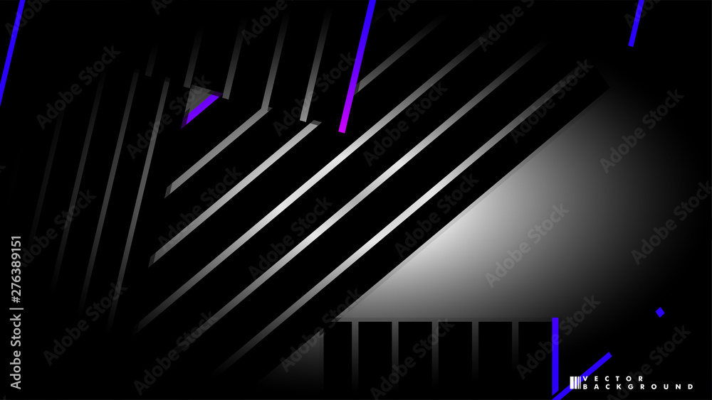Fototapeta premium Abstract vector background. Geometric Lines - Creative and Inspiration Design