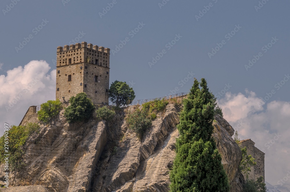 Tower of the castle of Roccascalegna