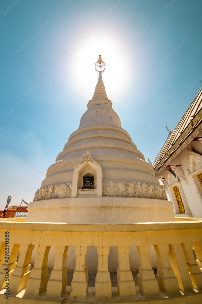 Fototapeta premium Architecture at a Thai Monastery in Kathmandu, Nepal