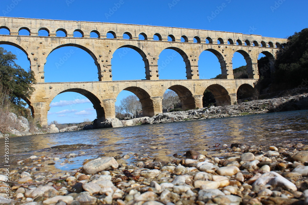 Pont du Gard en France 