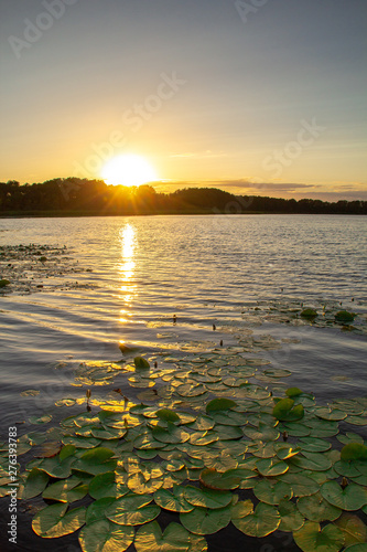 Sonnenuntergang am See