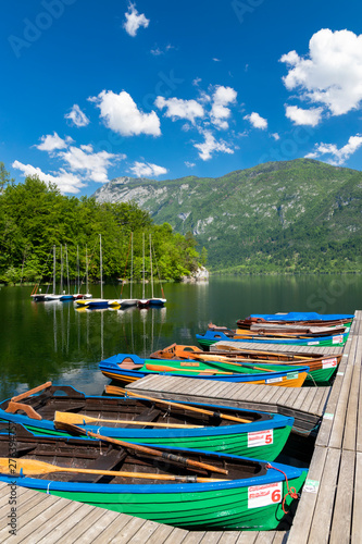 Lake Bohinj in Triglav national park, Slovenia