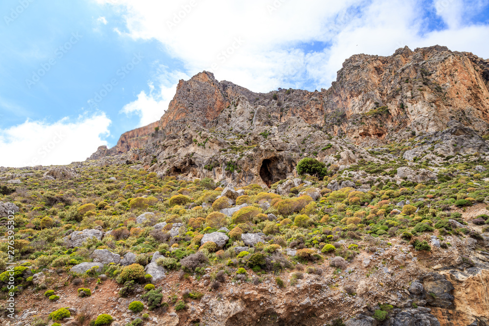 Paysage de montagne en Crète