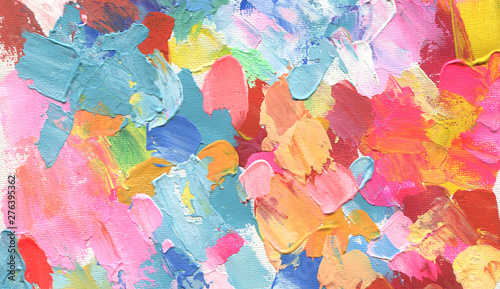 Fototapeta Naklejka Na Ścianę i Meble -  Abstract acrylic and watercolor painting. Canvas background.