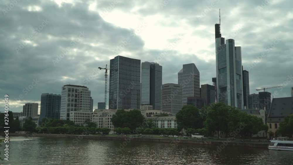 Main River in City Center Frankfurt Main River in City Center Frankfurt