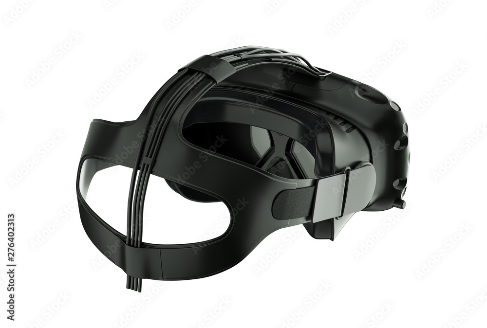 Fototapeta premium 3D render of Virtual Reality googles isolated on white