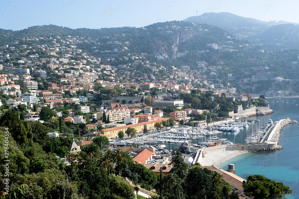 villefranche at the beautiful cote d azur, france, europe