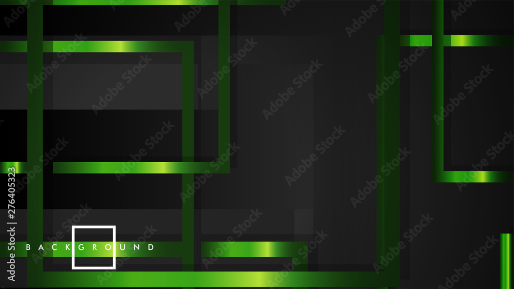 Vector Modern Abstract Squares Backgrounds . with a black and green metal color gradient. eps 10 template Vector Modern Abstract Squares Backgrounds . with a black and green metal color gradient. eps 10 template