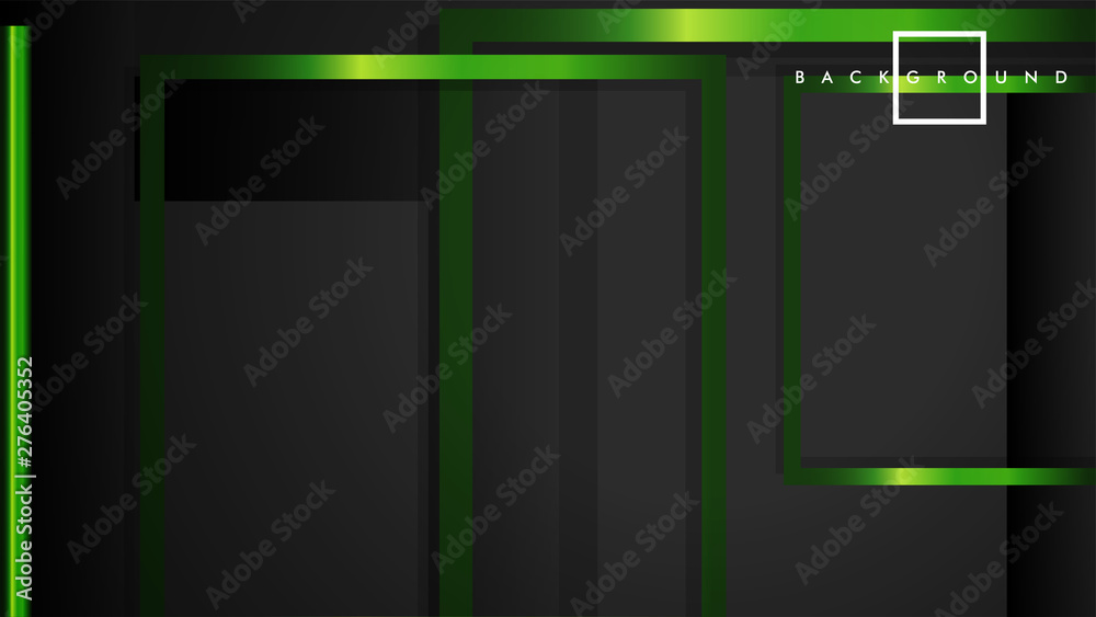 Vector Modern Abstract Squares Backgrounds . with a black and green metal color gradient. eps 10 template Vector Modern Abstract Squares Backgrounds . with a black and green metal color gradient. eps 10 template