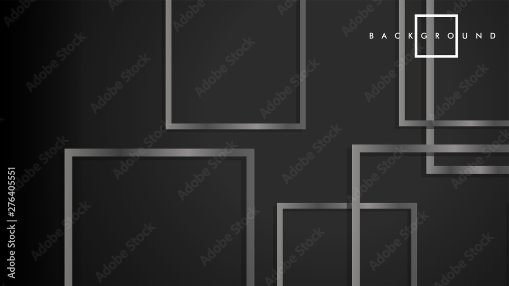 Vector Modern Abstract Squares Backgrounds . with a black and gray metal color gradient. eps 10 template Vector Modern Abstract Squares Backgrounds . with a black and gray metal color gradient. eps 10 template