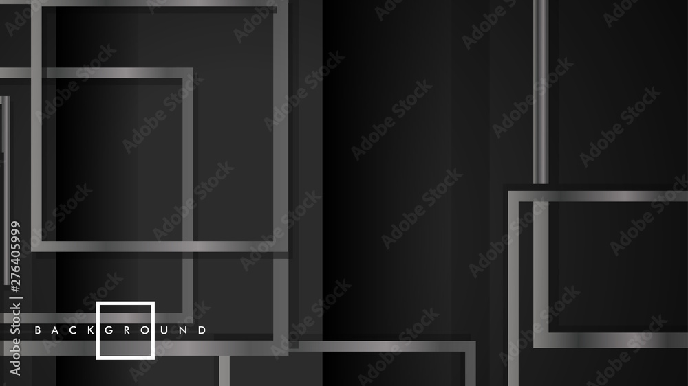 Abstract metal vector background with luxurious shiny grey square Abstract metal vector background with luxurious shiny grey square
