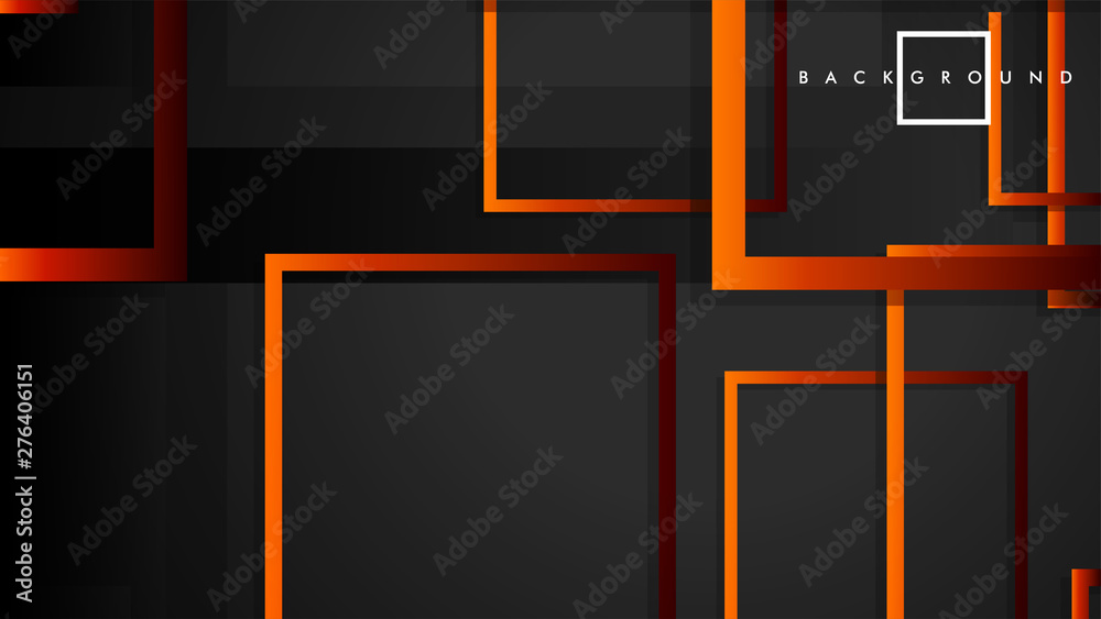 Vector Modern Abstract Squares Backgrounds . with a black red orange gradient. eps 10 template Vector Modern Abstract Squares Backgrounds . with a black red orange gradient. eps 10 template