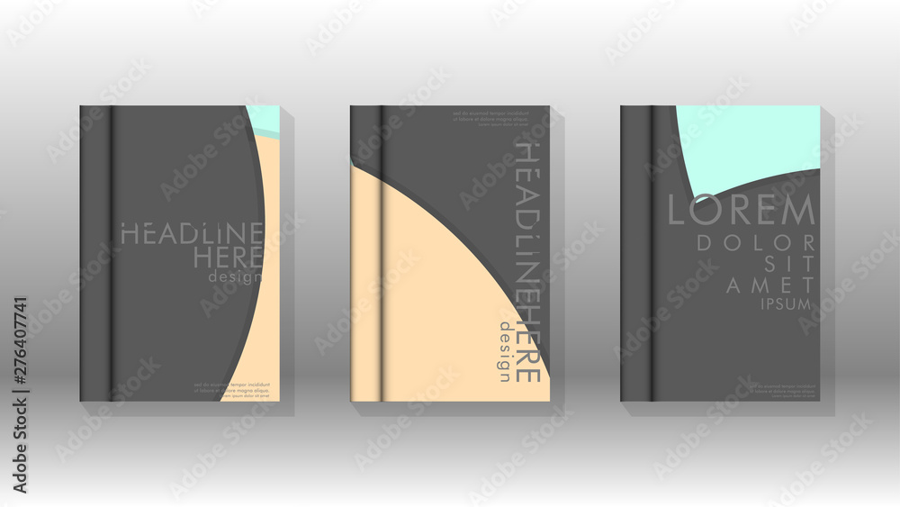 Abstract low circle shape background for corporate business annual report book cover brochure flyer poster. Eps10 vector template Abstract low circle shape background for corporate business annual report book cover brochure flyer poster. Eps10 vector template