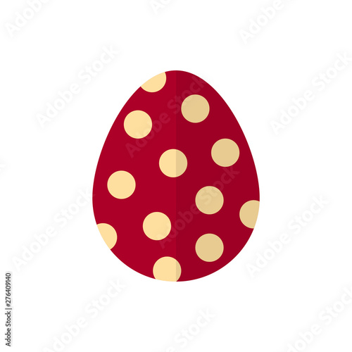 Wallpaper Mural Easter egg flat vector icon Torontodigital.ca