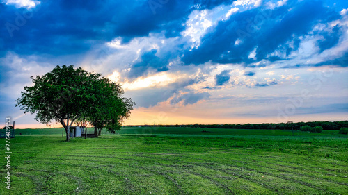 Texas Country House and Big Texas Sky photo