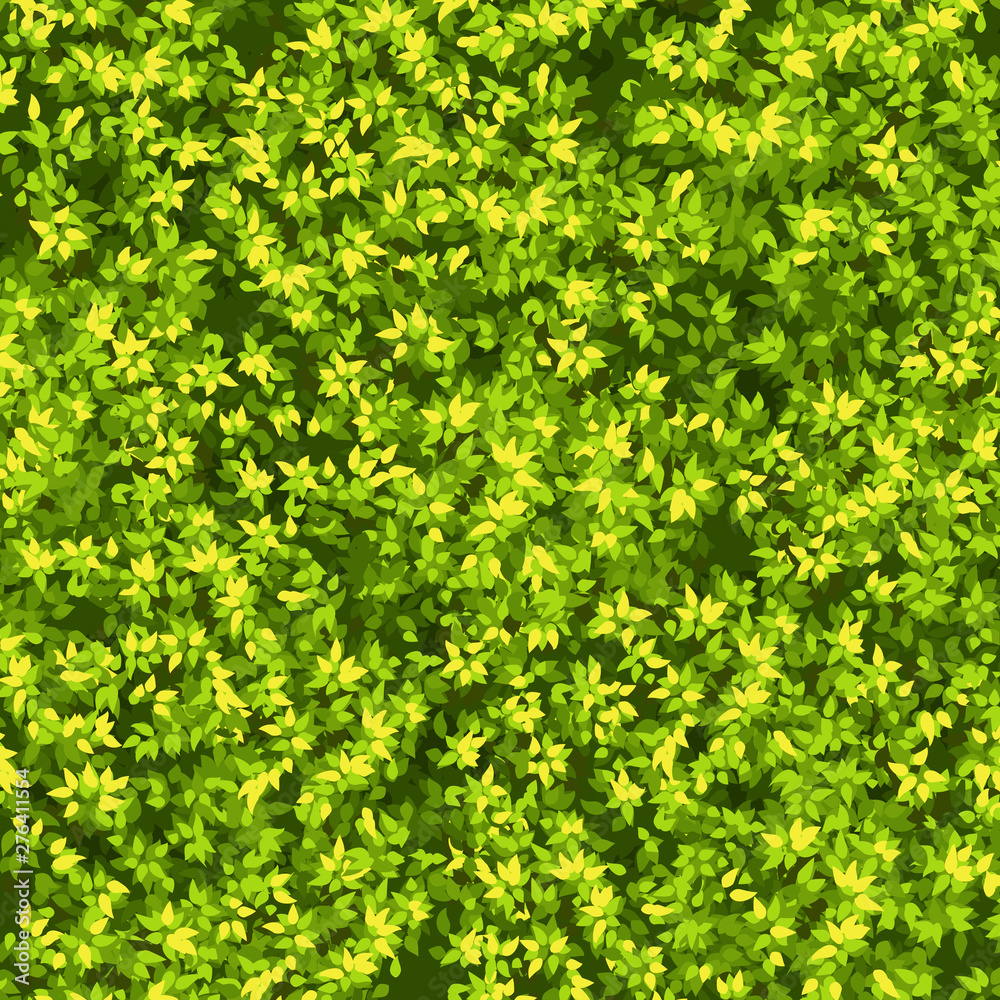 Background with dense foliage. Green vector foliage Background with dense foliage. Green vector foliage