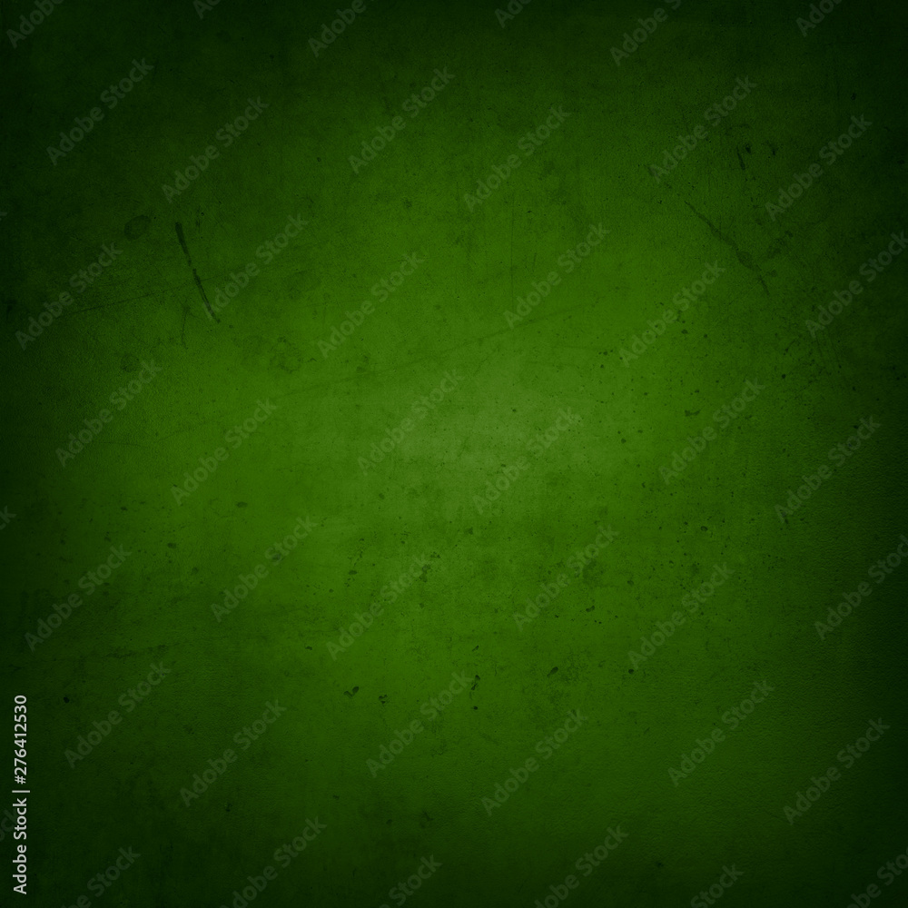 Green concrete texture wall background. Dark edges Green concrete texture wall background. Dark edges