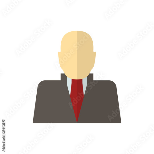 manager flat vector icon