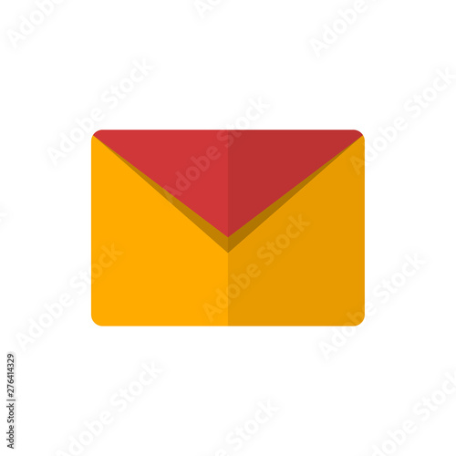 envelope flat vector icon