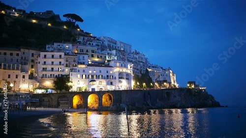 Beautiful coastal towns of Italy - scenic Amalfi in Amalfi coast