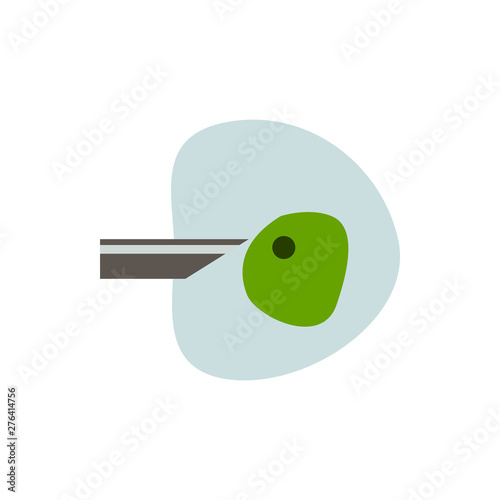 ivf flat vector icon