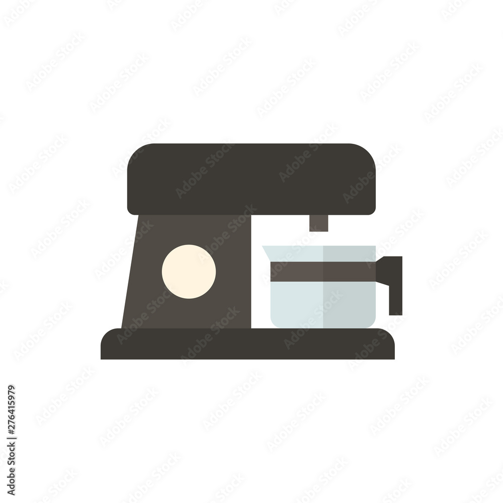 coffee-machine flat vector icon coffee-machine flat vector icon