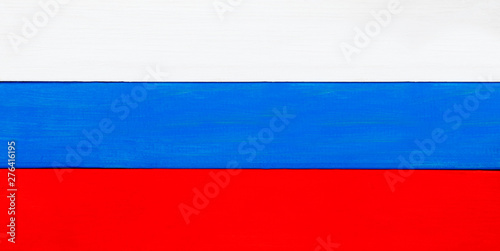 Free Download Russian flag in panorama / wide banner tricolors - background design for Russia, Mosocw, Leningrad and Russian culture. - GFXLoad