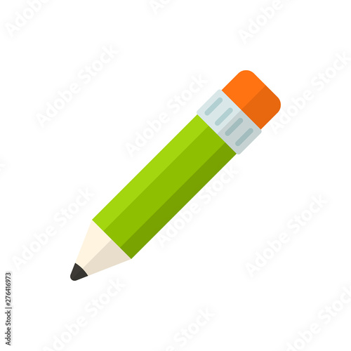 pencil flat vector icon