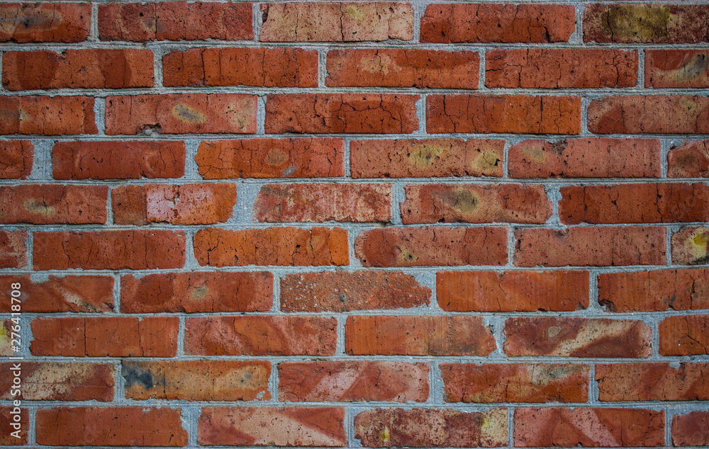 Classic brickwork of red brick, folded over 100 years ago. Classic brickwork of red brick, folded over 100 years ago.