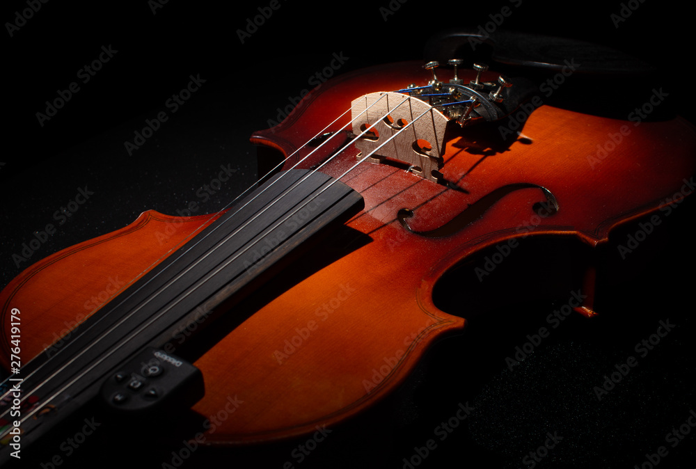 Fototapeta premium violin with soft light