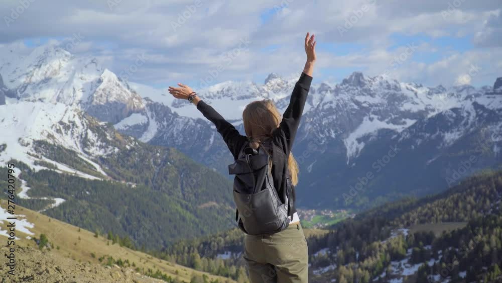 Woman In the Mountains Woman In the Mountains