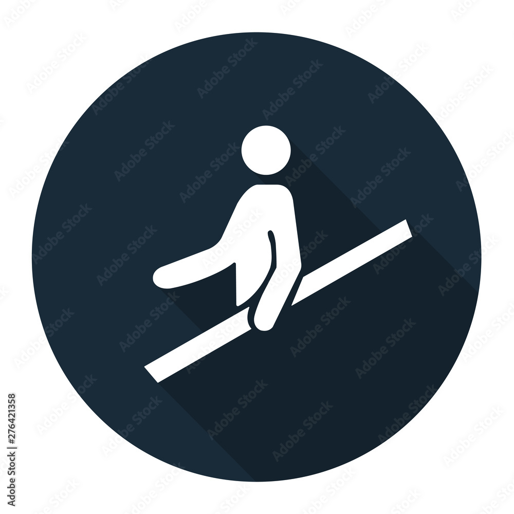 PPE Icon.Use Handrail Symbol Sign Isolate On White Background,Vector Illustration EPS.10 PPE Icon.Use Handrail Symbol Sign Isolate On White Background,Vector Illustration EPS.10
