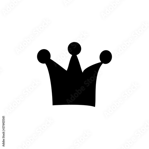 Crown icon. Award prize sign