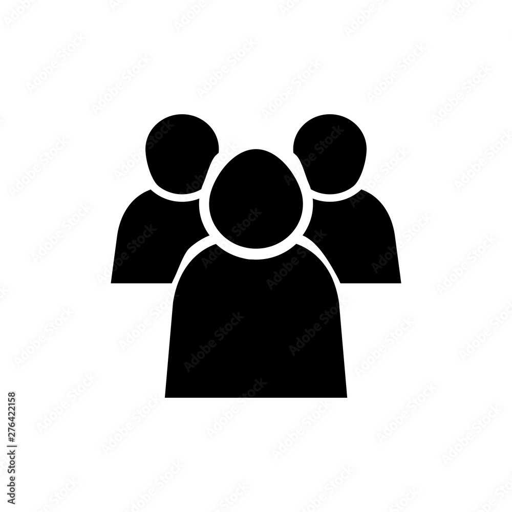 Group icon. Business team symbol Group icon. Business team symbol